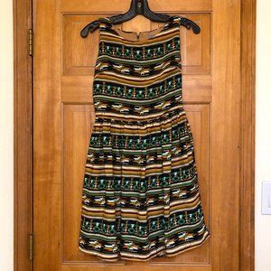 Geometric Pattern Dress